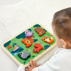 Janod Chunky Puzzle Forêt 7 pièces* Puzzles En Bois Premier Âge|Puzzles En Bois Premier Âge