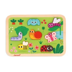 Janod Chunky Puzzle Jardin 7 pièces* Puzzles En Bois Premier Âge|Puzzles En Bois Premier Âge