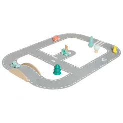Janod Circuit en Feutrine Bolid* Trains & Circuits|Véhicules, Garages & Voitures