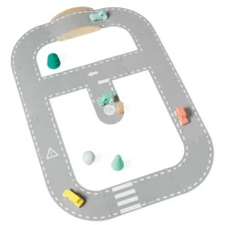 Janod Circuit en Feutrine Bolid* Trains & Circuits|Véhicules, Garages & Voitures