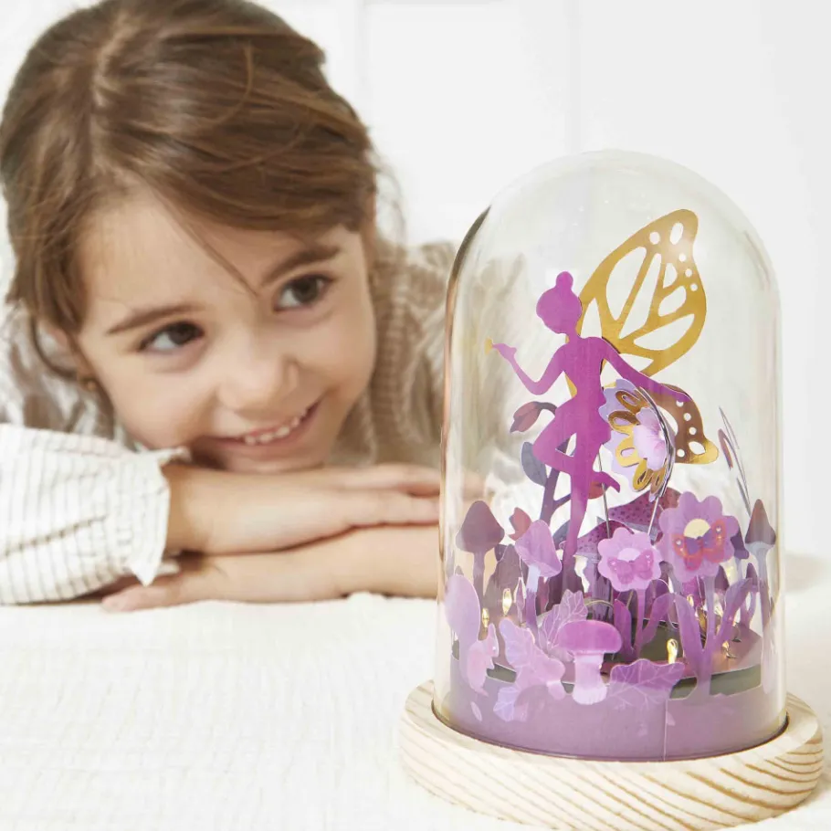 Janod Cloche Lumineuse Magic Fairies à Créer* Collection "Les Ateliers Déco"