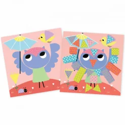 Janod Coffret Créatif Découpage et Collage - 4 ans* Tampons & Papeterie