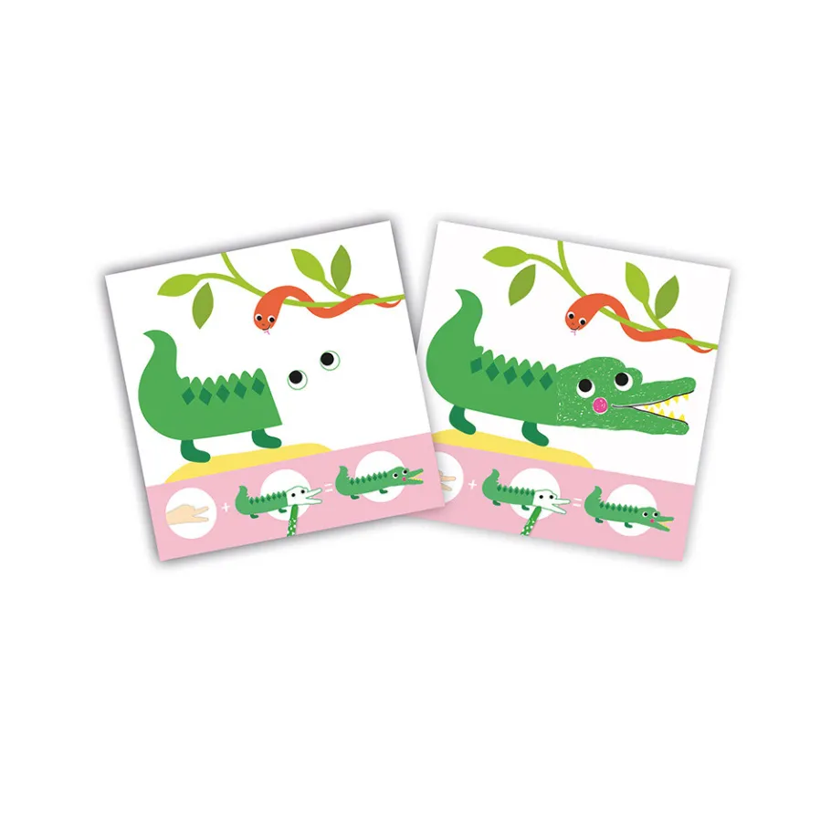 Janod Coffret Créatif Dessin et Coloriage - 3 ans* Peinture Par Numéro & Coloriage