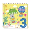 Janod Coffret Créatif Gros Strass - 3 ans* Sable, Paillettes, Dorure & Strass|Mosaïques & Gommettes