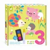 Janod Coffret Créatif Multiactivités - 3 ans* Peinture Par Numéro & Coloriage|Tampons & Papeterie