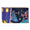 Janod Coffret créatif Paillettes Héros* Sable, Paillettes, Dorure & Strass|Collection "Les Ateliers Du Calme"