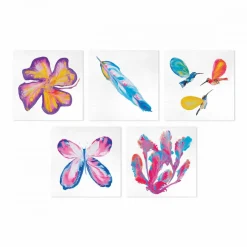 Janod Coffret Créatif Peinture Flower Power* Peinture Par Numéro & Coloriage