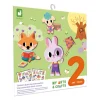 Janod Coffret Créatif Stickers Epais Repositionnables - 2 ans* Mosaïques & Gommettes