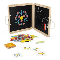 Janod Coffret Magnétique Géométrique* Jeux Éducatifs Maternelle|Jeux Éducatifs Magnétiques