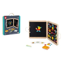 Janod Coffret Magnétique Géométrique* Jeux Éducatifs Maternelle|Jeux Éducatifs Magnétiques