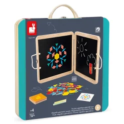 Janod Coffret Magnétique Géométrique* Jeux Éducatifs Maternelle|Jeux Éducatifs Magnétiques