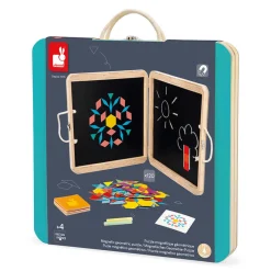 Janod Coffret Magnétique Géométrique* Jeux Éducatifs Maternelle|Jeux Éducatifs Magnétiques