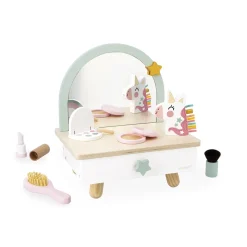 Janod Coiffeuse de table en bois Licorne* Beauté