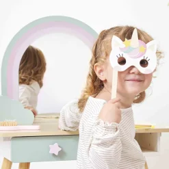 Janod Coiffeuse en bois et accessoires Licorne* Tables & Mobilier|Beauté