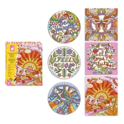 Janod Contours Et Motifs Pailletés Dreamland* Peinture Par Numéro & Coloriage|Collection