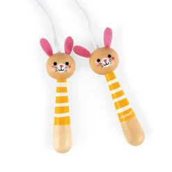 Janod Corde à Sauter Lapin Happy Garden (bois)* Sports & Activités D'Extérieur