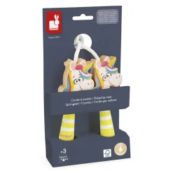 Janod Corde à Sauter Licorne Applepop* Sports & Activités D'Extérieur