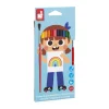 Janod Crayons Aquarellables x12* Peinture Par Numéro & Coloriage