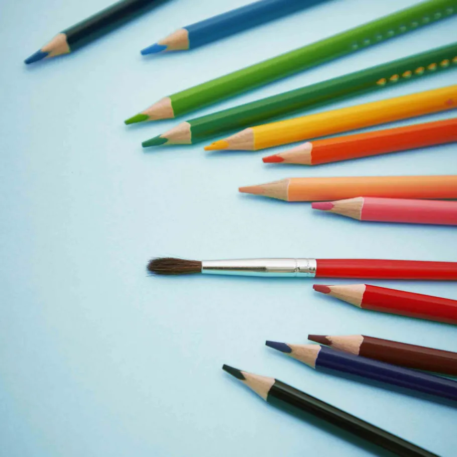 Janod Crayons Aquarellables x12* Peinture Par Numéro & Coloriage