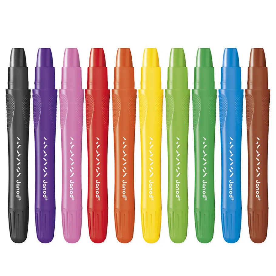 Janod Crayons Gel x10* Peinture Par Numéro & Coloriage