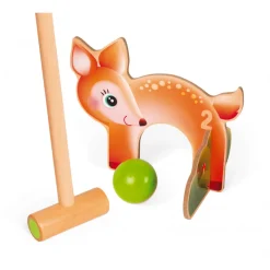 Janod Croquet Animaux de la Forêt (bois)* Sports & Activités D'Extérieur