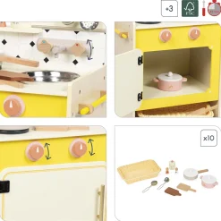 Janod Cuisine en bois Mamie Soleil* Cuisines, Dinettes & Marchandes