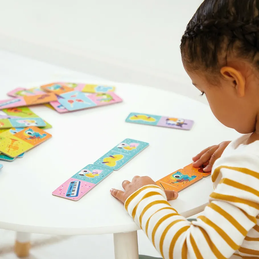 Janod Dominos Instruments de Musique* Jeux De Mémoire & D'Associations|Jeux Éducatifs Maternelle