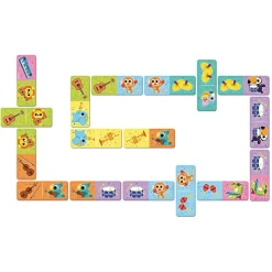 Janod Dominos Instruments de Musique* Jeux De Mémoire & D'Associations|Jeux Éducatifs Maternelle