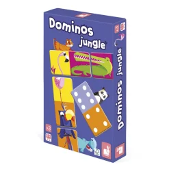 Janod Dominos Jungle* Jeux De Rapidité & De Stratégie|Jeux De Mémoire & D'Associations
