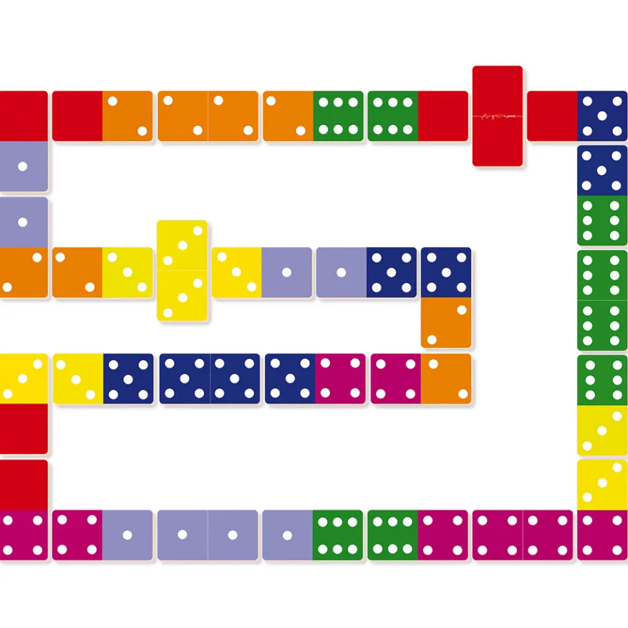 Janod Dominos Jungle* Jeux De Rapidité & De Stratégie|Jeux De Mémoire & D'Associations