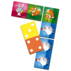 Janod Dominos Rigolooo* Jeux De Mémoire & D'Associations
