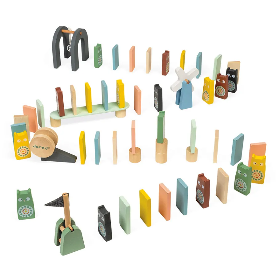 Janod Dominos Sweet Cocoon (bois)* Jeux D'Équilibre