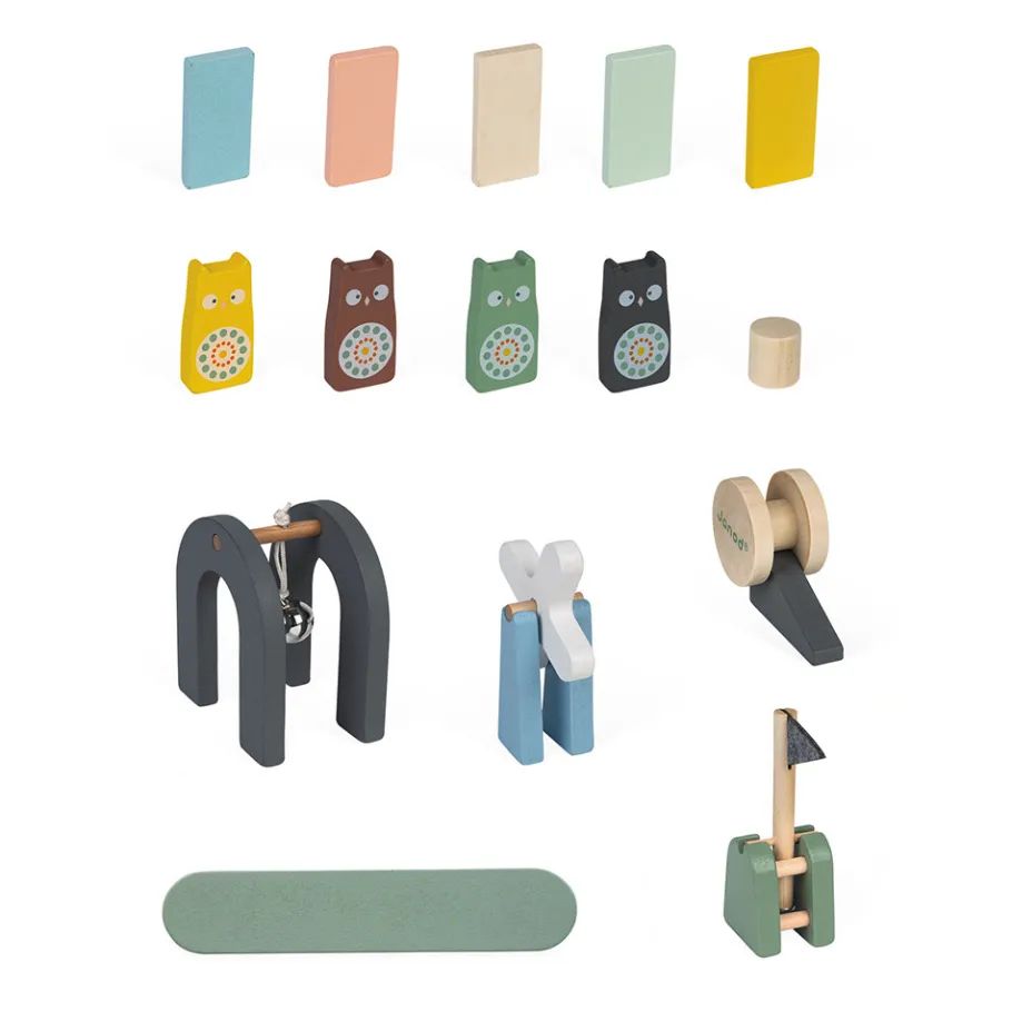 Janod Dominos Sweet Cocoon (bois)* Jeux D'Équilibre