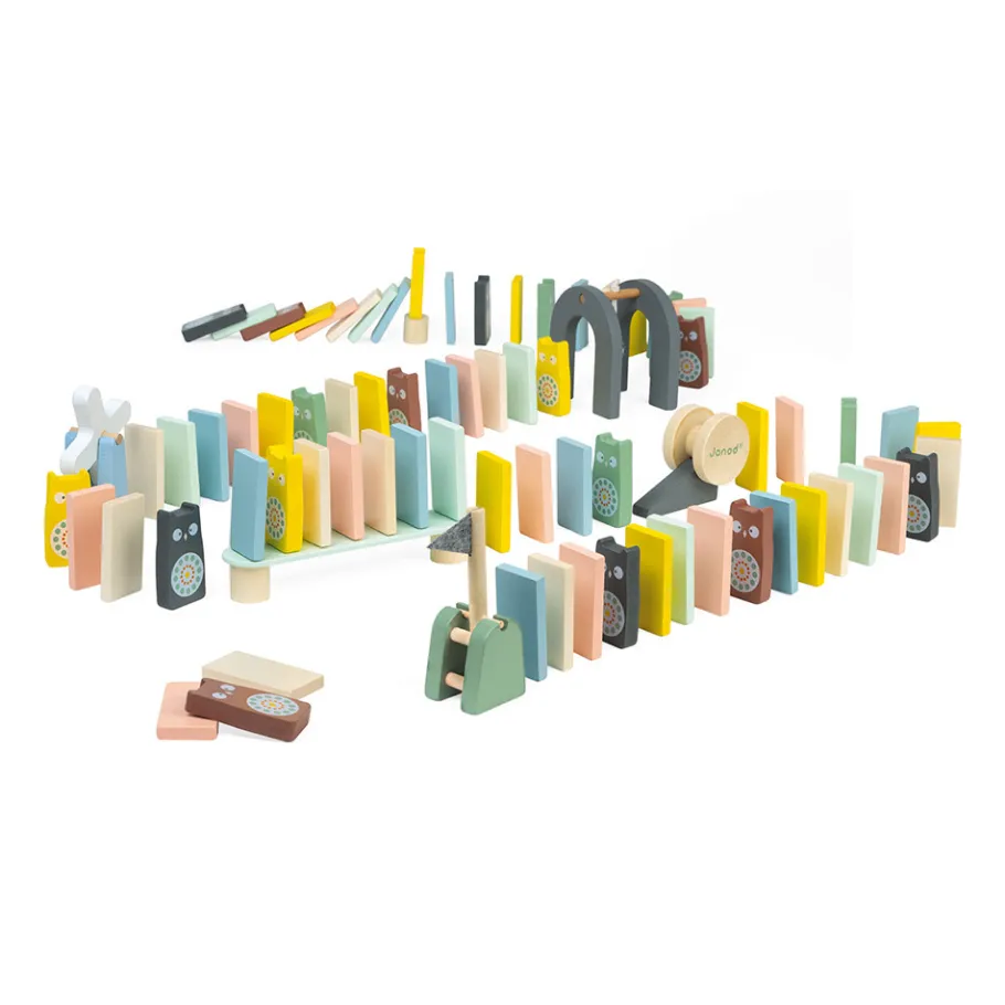 Janod Dominos Sweet Cocoon (bois)* Jeux D'Équilibre