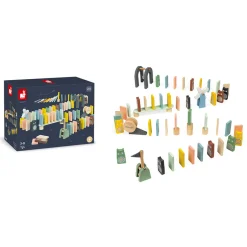 Janod Dominos Sweet Cocoon (bois)* Jeux D'Équilibre