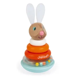 Janod Empilable Culbuto Lapin (bois)* Manipulation & Encastrement