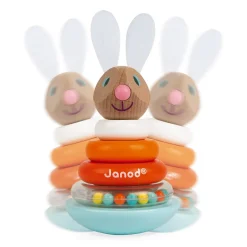 Janod Empilable Culbuto Lapin (bois)* Manipulation & Encastrement