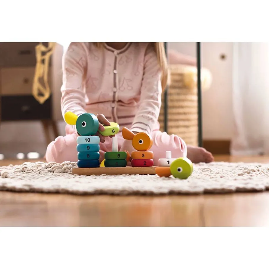Janod Empilable duck Family (bois)* Manipulation & Encastrement