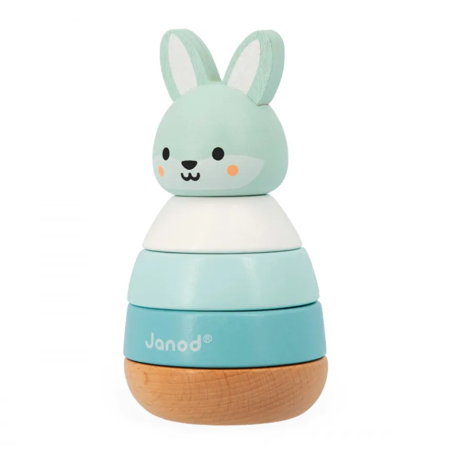 Janod Empilable Lapin - Partenariat WWF®* Manipulation & Encastrement