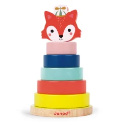 Janod Empilable Renard Baby Forest (bois)* Manipulation & Encastrement