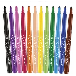 Janod Feutres Longue Durée x12* Peinture Par Numéro & Coloriage