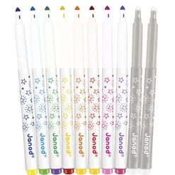 Janod Feutres Magiques x10* Peinture Par Numéro & Coloriage