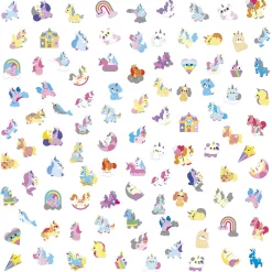 Janod Gommettes Licornes x100* Mosaïques & Gommettes