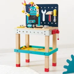 Janod Grand Établi Robot Brico'Kids* Établis, Outils & Bricolage