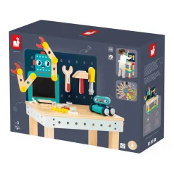 Janod Grand Établi Robot Brico'Kids* Établis, Outils & Bricolage