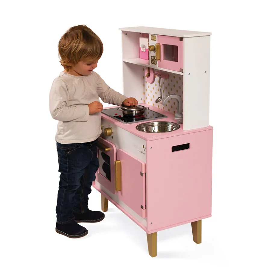 Janod Grande Cuisine Candy Chic (bois)* Cuisines, Dinettes & Marchandes
