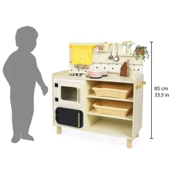 Janod Grande Cuisine en bois Mamie Soleil* Cuisines, Dinettes & Marchandes