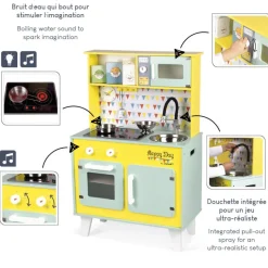 Janod Grande Cuisine Happy Day (bois)* Cuisines, Dinettes & Marchandes