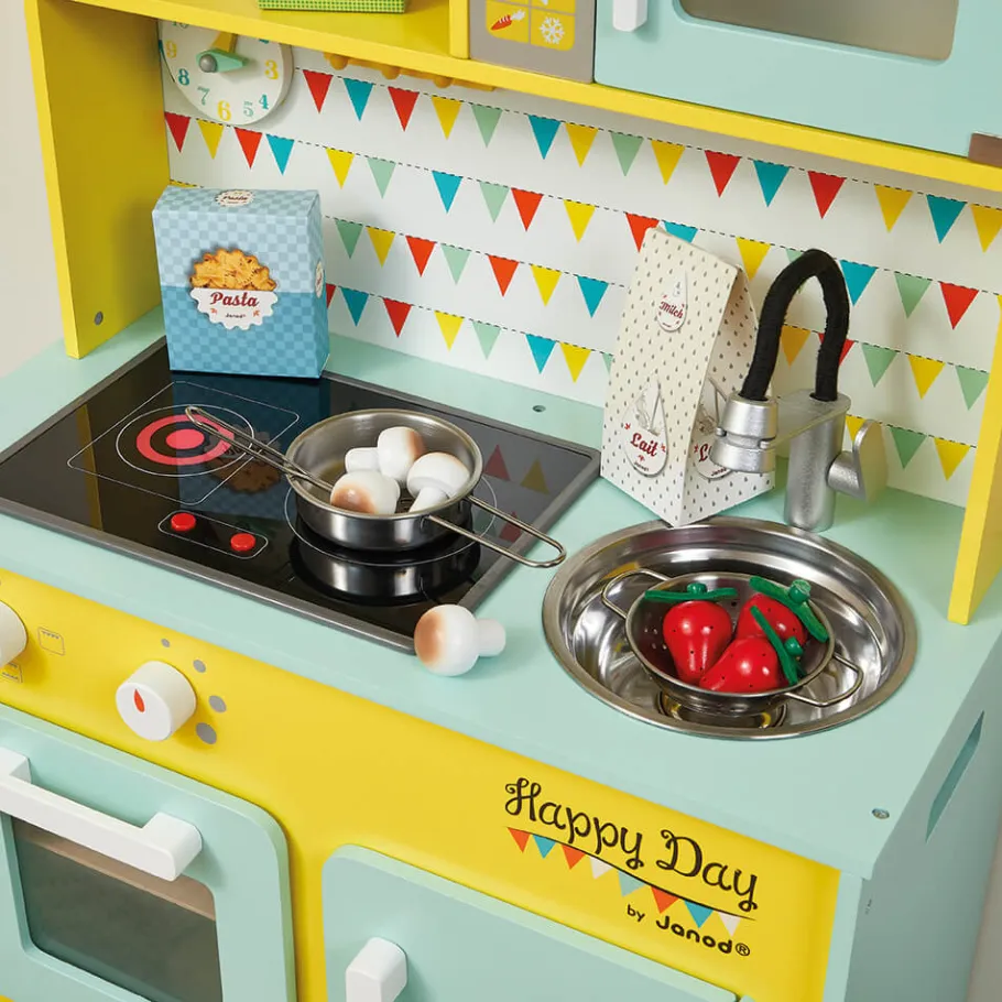 Janod Grande Cuisine Happy Day (bois)* Cuisines, Dinettes & Marchandes