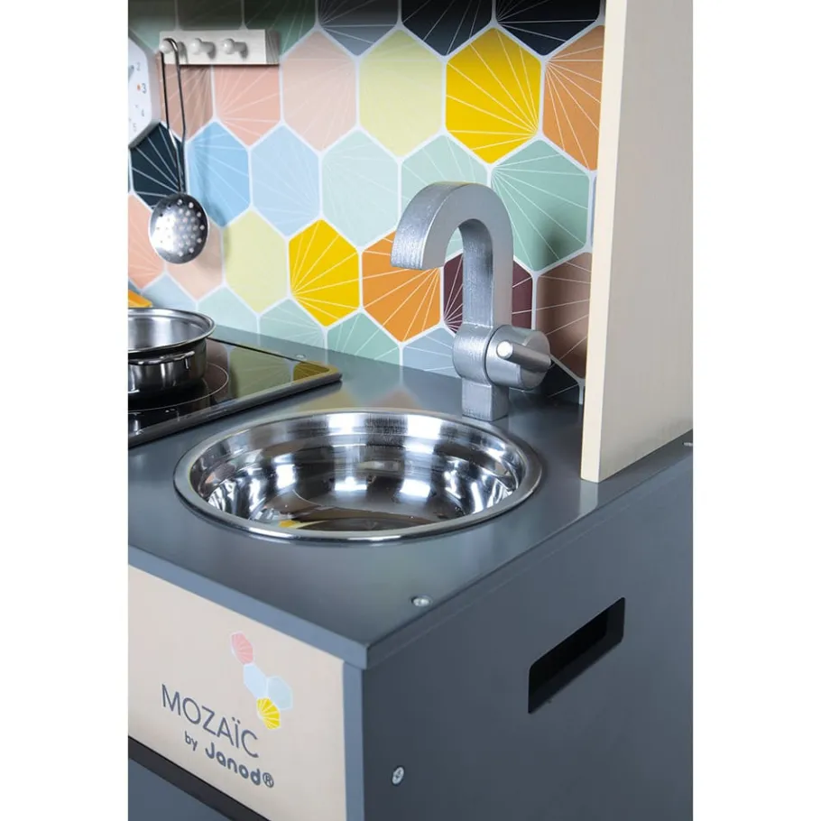 Janod Grande Cuisine Mozaïc en bois* Cuisines, Dinettes & Marchandes